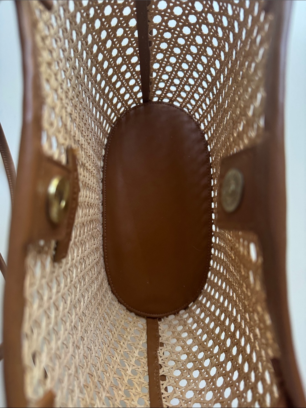Bembien Mira Bag Large - Rattan in Copper - Picture 9 of 12